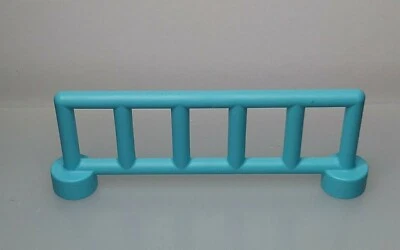 Lego Duplo Azul Claro Riel de Protección Cerca Barandilla Parte Pieza Foto 1 de 4