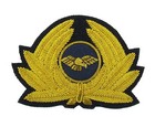 Pilot Badge for Cap Generic Badge Airline Cap Badge Gold R1745