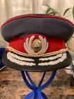 Rumania/Romanian/Rsr Infantry Generals Visored Hat-S56/57?Cold War-Warsaw Pact