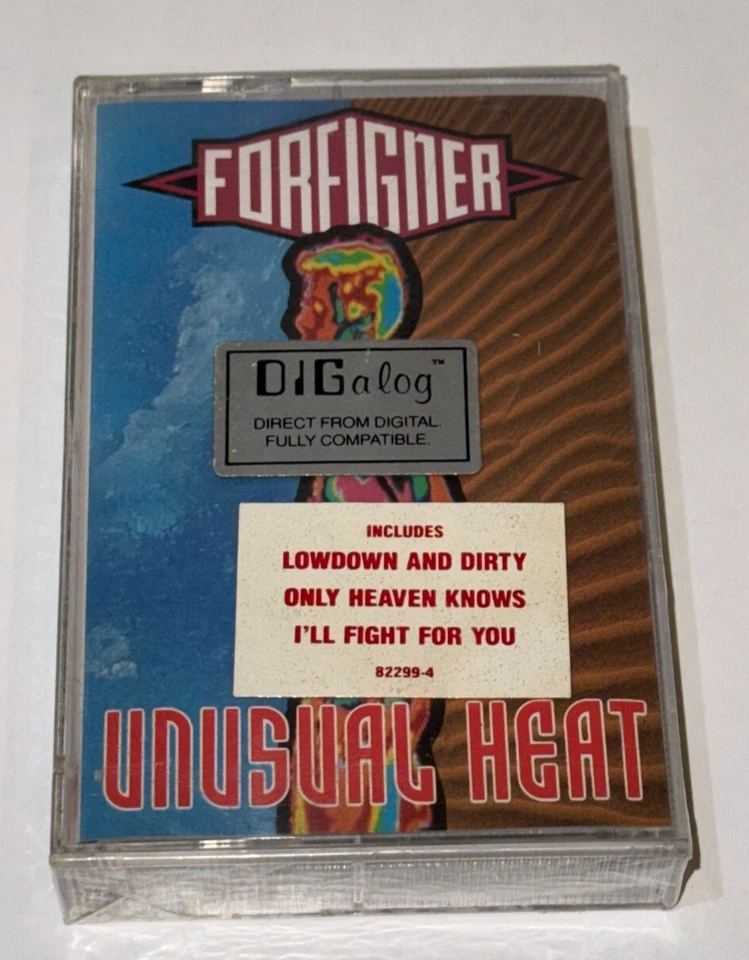 Foreigner Unusual Heat Cassette 1991 Atlantic Records SEALED Classic Rock - Image 1 of 4