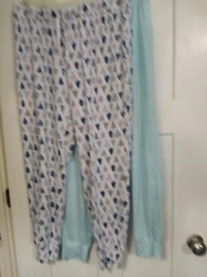 Женские штаны для бега Jockey Soft Essentials 2 шт. — L Cheerful Trees/Aura - Изображение 1 из 4