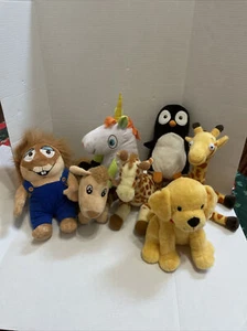 Kohls Cares Variety Plush Lot, Biscuit, Little Critter, Giraffe, Camel, Penguin - Picture 1 of 4