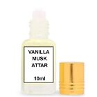 Vanilla Musk Perfume Oil Roll-On  (10ml /.34fl Oz) NEW - 100% Pure, Alcohol-Free