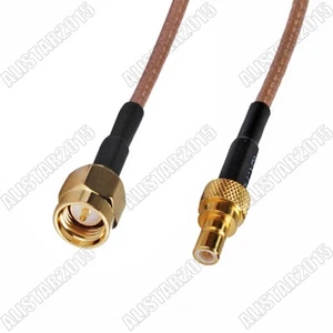5x SMA Male Plug to SMB Male Coax Satellite Radio Extension RG316 15cm for Wifi - Picture 1 of 4