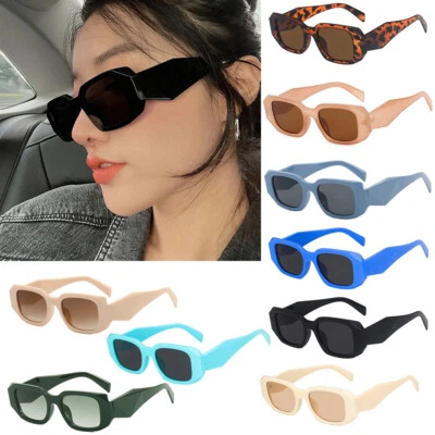Women Irregular Square Sunglasses Fashion Unique Design Polarized Sunglasses - Image 1 of 4