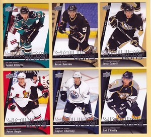 2009-10 UPPER DECK YOUNG GUNS "ROOKIE CARDS" - U-PICK TO COMPLETE YOUR SET