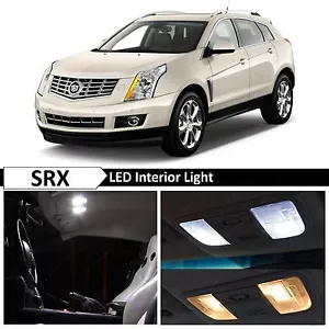 21x White Interior LED Lights Package Kit for 2010-2014 Cadillax SRX - Picture 1 of 9