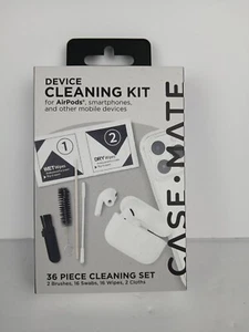 Kit de nettoyage pour appareil Case Mate pour AirPods iPhones iPads iPods lingettes/tissus/brosse - Photo 1 sur 8