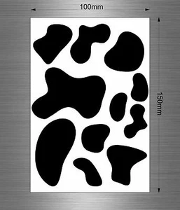 Sticker adesivi adesivo tuning auto moto biker mucca mansioni - Imagen 1 de 1