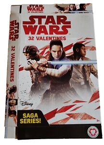 UNUSED Open Box 32 Star Wars Valentines Episodes IV, V, VI And I, II, III 