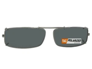 Gafas de sol extra delgadas rectangulares polarizadas con clip - Imagen 1 de 10