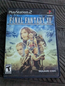 PlayStation 2 PS2 Final Fantasy XII Square Enix Black Label no manual - Picture 1 of 4