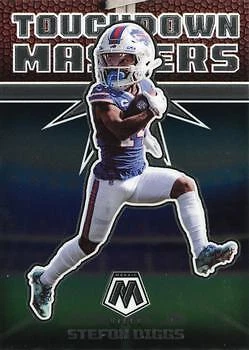 Stefon Diggs 2022 Mosaic Football - Touchdown Masters #TD-19 - Buffalo Bills - Image 1 of 2