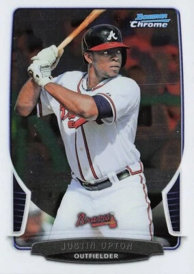 2013 Topps Bowman Chrome Baseball #96 Justin Upton - Image 1 of 3