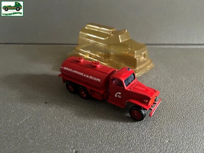 Voiture Miniature GMC Citerne Pompiers Solido au 1/50 - Photo 1/4