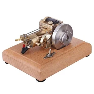 Engine Model M16 Mini Vertical Hit Miss Engine with Wooden Base - Complete Kit - Picture 1 of 15