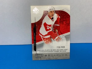 2008-09 SP Authentic Chris Chelios SP Notable 720/999 - Imagen 1 de 2