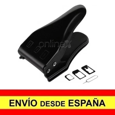 Cortador Tarjetas SIM 3 en 1 SIM Estándar Micro SIM Nano SIM EnvÍo 48/72H. a4024 - Imagen 1 de 4