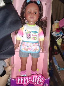 muñeca burbuja my life as boba malia en caja afroamericana nueva en caja - Imagen 1 de 1