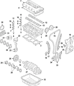 Genuine Kia Valve Lifters 22226-2G001 - Picture 1 of 1