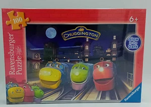 Rompecabezas Ravensburger 100 piezas Chuggington final del día Glow in the Dark NUEVO - Imagen 1 de 4