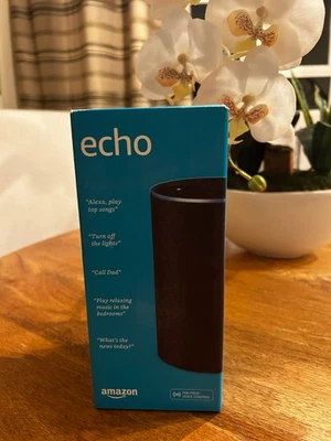 Amazon Echo (2nd Generation) Smart Speaker - Charcoal Fabric - Image 1 of 3
