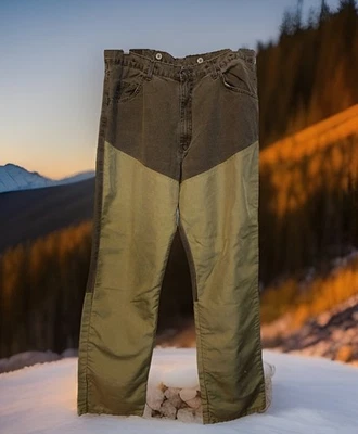 Wrangler Pro 齿轮裤 38x34 刷子保护森林狩猎贴纸杂草户外 — 第 1/4 张图片