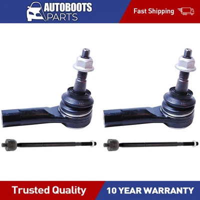 Front Inner Front Outer Steering Tie Rod End for 2013-2019 Chevrolet Trax - Image 1 of 2