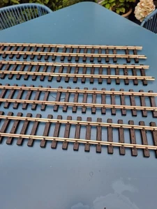 4 LGB 600mm Straight G Gauge Railway Track - Picture 1 of 5