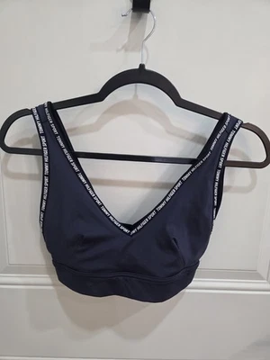 Tommy Hilfiger 运动女式超小型运动文胸上衣 - 预装,未穿! — 第 1/4 张图片