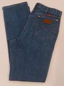 Wrangler 3K Men's Jeans FITS 34x36-(tag 36x36) Relaxed Fit Over Boots Cowboy - Picture 1 of 4