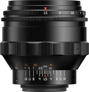 TTArtisan 75mm F1.5 Full Frame Swirly Bokeh Lens for M42 Mount Mirrorless Camera - Picture 1 of 11