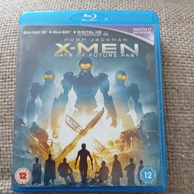 📀📀 X-Men: Days of Future Past 3D Double disc srandard movie Blu-ray Near Mint  - Image 1 of 4