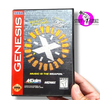 Genesis Revolution X (Sega, 1995) CIB Complete in box - Tested - Image 1 of 4