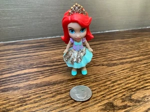 Disney Princess Ariel Poseable Mini Doll Toddler Miniature 3.5" Figure (Loose) - Picture 1 of 9