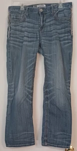 BKE Jeans Men's 34X28 (Tag 34S) Blue Carter Straight Leg Relaxed Medium Wash - Picture 1 of 13