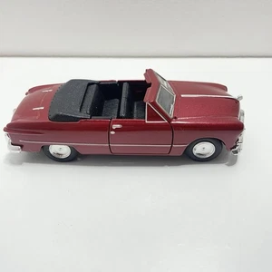 Vintage Maisto 1:18 Diecast 1949 Ford Convertible Car Deluxe Burgundy - Picture 1 of 10