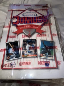 1993 Donruss Baseball Series 2 Factory Sealed Box Little Damage Look At Pictures - Picture 1 of 5