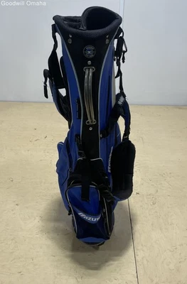 Bolsa de suporte de golfe Mizuno Aerolite divisória 7 vias (azul/preto) - Imagem 1 de 4