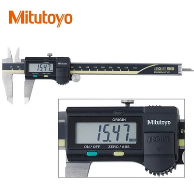 Mitutoyo 500-197-30 Digital Caliper 8"/ 200mm Precision ABSOLUTE Digimatic Gauge - Image 1 of 4