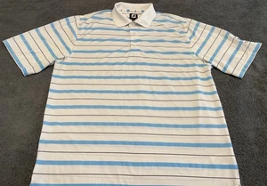 FootJoy Shady Valley Golf Club Polo Shirt Mens Large Performance Stretch Golf - Picture 1 of 17