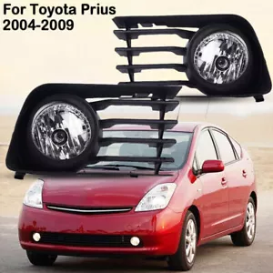 2x Luces antiniebla para parachoques delantero Toyota Prius + embellecedor bisel cubierta 2004~2009 nuevas - Imagen 1 de 7