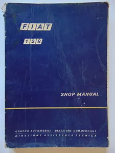 Factory Fiat 128 Shop Manual - 1974 - Bild 1 von 10