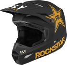 FLY Racing Kinetic Rockstar Adult Helmet - Matte Blk/Gold