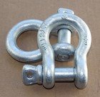 10x 5/8" Screw Pin Shackle Anchor D Ring Chain Cable Haul Lift Rope Clevis 