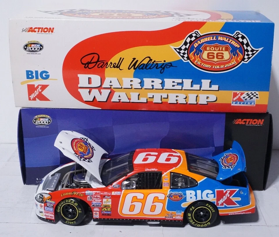 Ford Taurus 2000 Darrell Waltrip #66 Big-Kmart Route 66 1:24 carreras de acción Foto 1 de 4