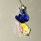 Christmas Angel handmade ornament, m/w Swarovski Crystal, cobalt blue wings