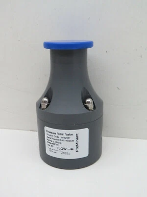 ProMinent Fluid Control 1092667 Pressure Relief Valve PVC 1/2" Set at 50PSI - Image 1 of 4