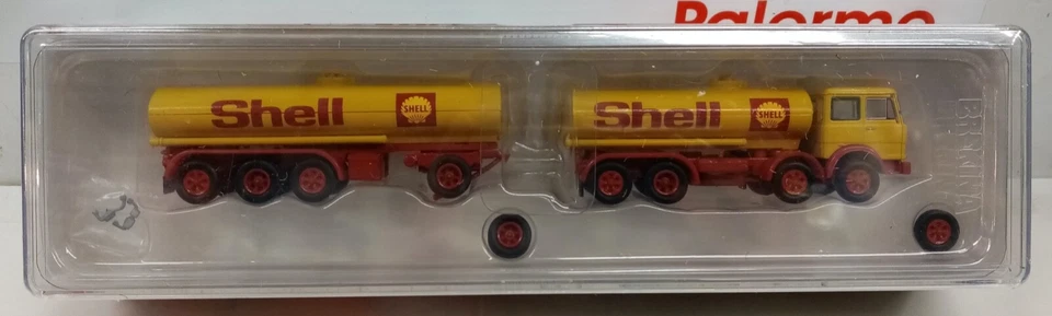 BREKINA 1/87 - FIAT 691 MILLEPIEDI SHELL  - HO FS art. 58553 - Immagine 1 di 1