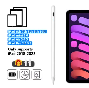 Stylus Pen For Apple Pencil with LED Power Indicators Palm Rejection Touch Penci - Picture 1 of 1